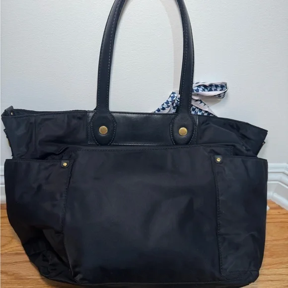 Marc by Marc Jacobs Nylon Tote – Black with Gold Hardware - Picture 6 of 9